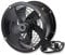Industrial Duct Fan Cased Axial Commercial Kitchen Canopy Extractor 12 16 & 20 Inches