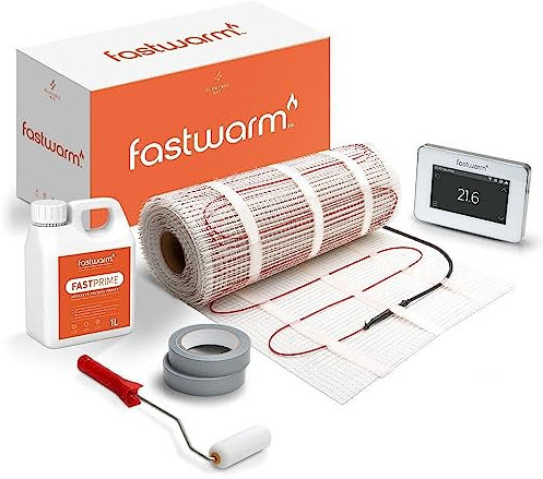 Fastwarm 150W Electric Underfloor Heating Sticky Mat Kit