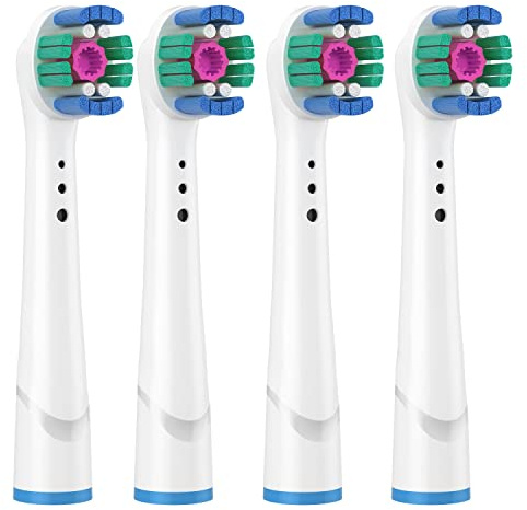Broshin Ersatzbürsten Kompatible mit Elektrische Zahnbürste Pro-Bright (16er-Pack).
