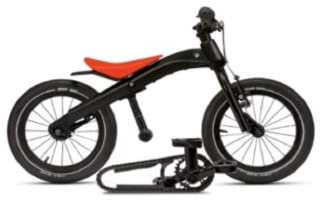 BMW Kidsbike Kinderfahrrad Laufrad Schwarz Kids 14 Zoll Aktuelles Modell Fahrrad Kids + Einkaufschip