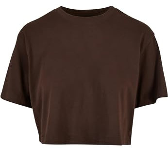 Urban Classics Women's Ladies Short Oversized Tee T-Shirt, Brown, 5XL