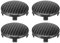 4 Stück Radnabenkappen Nabendeckel für Mercedes Benz GLK 200 220 250 260 300 350 400 AMG 63, Radkappen-Set, Radnaben-Mittelabdeckungen Radmutterkappen Dekoration Zubehör,STYLEA-60MM