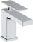 hansgrohe Tecturis E - Waschtischarmatur ohne Ablauf, energiesparend (CoolStart), Wasserhahn Bad mit Auslauf Höhe 90 mm, Mischbatterie Waschbecken wassersparend (EcoSmart+), Chrom, 73001000