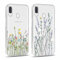 Yoedge 2 Stück Handyhülle für Samsung Galaxy A20e Hülle, Transparent Blumen Muster Mädchen Aesthetic Flowers Handyhülle Weich Durchsichtig Schlanke Silikon Stoßfest Schutzhülle für Samsung A20e 5,8