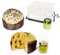 PISCHELLA – Panettone Artigianale al Pistacchio 1 Kg. con copertura Crema spalmabile al Pistacchio abbinata by Marco Macrì