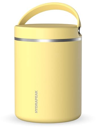 Hydrapeak Termo de acero inoxidable con aislamiento al vacío de 32 onzas, termo para niños para alimentos calientes y fríos, termo de sopa de boca ancha a prueba de fugas para adultos, 10 horas de