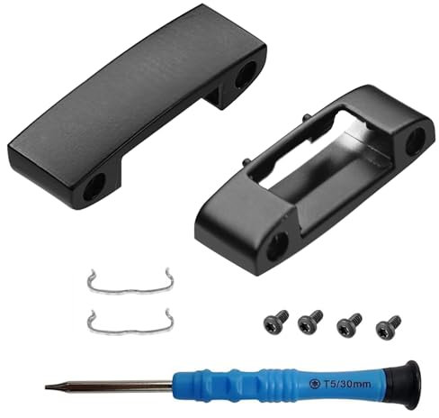 Adhiper Studio Pro Hinge Replacement Kit for Beats Studio Pro Wireless (Model A2924) Headphones, Metal Hinge Repair Parts Headband Connector Accessories - Black