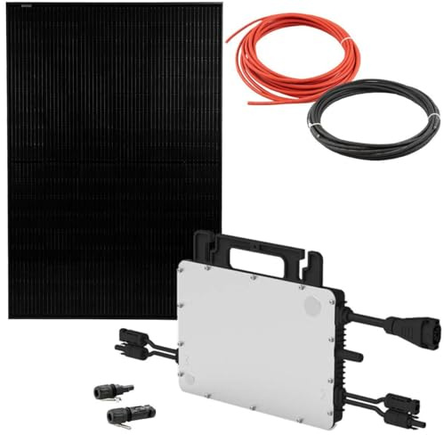 Hoymiles HMT-2000-4T 0% MwSt §12 III UstG 2,4kW Balkonkraftwerk 450W Modul