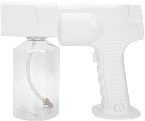 Barber Spray Gun, Nano Blue Light Atomizer Spary Gun USB Charging Handheld Hair Care Moisturizing Sprayer for Personal Care and Home Use.