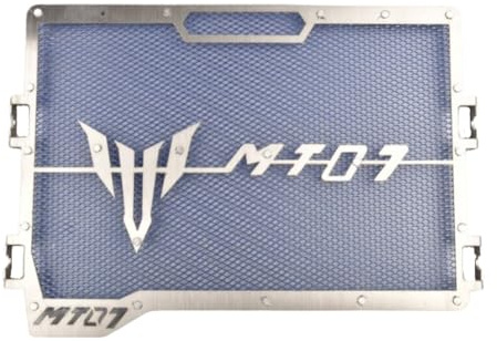 avdb-moto Retina/Griglia Protezione Radiatore compatibile con YAMAHA MT07 (FZ-07) 2014-2020, MT-07 2021-2023, MT-07 TRACER (Tracer 700 / FJ-07) 2016-2019, TRACER 7 2020-2023 (Blu)