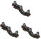 YARNOW 3pcs Fish Tank Landscaping Pump Vacuum Cave Aquarium Decorations Skimmer Stand Conch Miniature Ornaments Bubble Fish Lamp Pet Water Fountain Aquarium Air Hose Plant Net Pond Resin