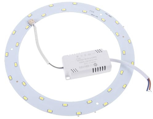 Homoyoyo Panel De Luz LED 5730 Bombillas Tubo Anillo De Techo Conectores De LED Para Luces De Tira Linóleo Luz LED Para Ventilador De Techo Llaveros Redondos Medidor Digital