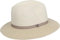 LOEVENICH Damen Fedora aus Papier mit andersfarbiger Krempe in One Size - Sommerlich erfrischend Soft Wheat