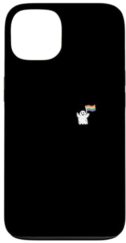 Rainbow Ghost Lesbisch Gay Pride Lustig LGBT Halloween Hülle für iPhone 13