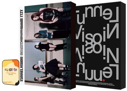 ITZY Album - TUNNEL VISION Random ver. (PHOTOBOOK ver.)+Pre Order Benefits+BolsVos Exclusive Idol-Inspired Giveaways Package
