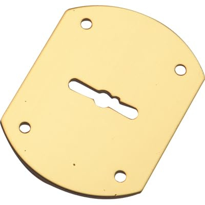 5PZ MOSTRINA PORTA BLINDATA A BOTTE 95223/B MOTTURA DM OTTONE MM 52X70