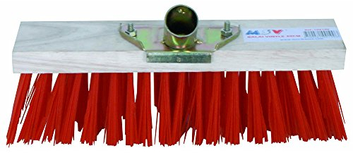 MSV Scopa da Strada 31 cm, Tessuto, Argento, 31 x 6 x 9.2 cm