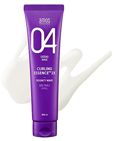 KOREAN HAIR CARE_ AMOS Professional Curling Essence 2x. 1EA(150ml, curl up twice reinforced, soft texture)[001KR] by AMOS