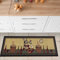 Ottomanson Siesta-Kollektion Küchen-Teppichläufer mit Gummirückseite und Chefkoch-Design, 50 cm x 150 cm, Beige Chefkoch