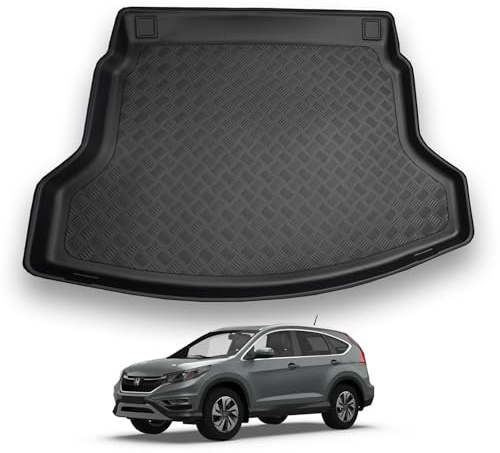 NOMAD Boot Liner Mat for Honda CR-V 2012-2018 | Tailored PE Car Boot Protector Tray, Waterproof Raised Edge Trunk Mat, Easy Clean Cargo Floor Liner