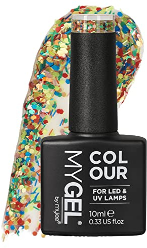 Mylee Vernis à Ongles en Gel 10 ml [Street Party] UV/LED Nail Art Manucure et Pédicure, Usage Professionnel dans le Salon et à la Maison - Durable et Facile à Appliquer