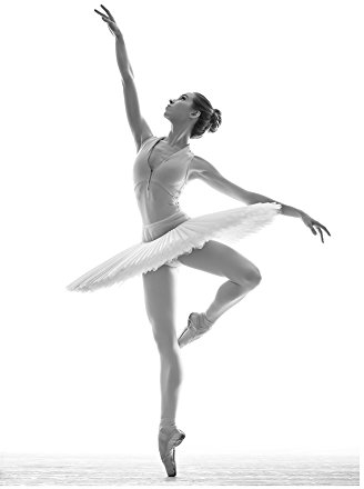 bdrsjdsb Nordic Ballett Frauen malen dekorative Bild Home Wall Art Decor Poster Geschenk 50 cm x 70 cm