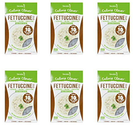 6x Slendier Fettuccine di Konjac Bio