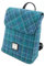 Glen Appin Harris Tweed Tummel Rucksack LB1213 Blau Farbe 92 Sea Blue