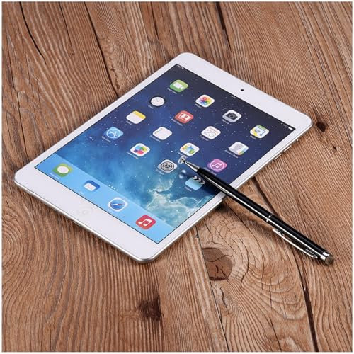 Stylet de Remplacement Universel, Remplacement de Stylet Actif de Haute précision, Stylet Multifonctionnel pour tablettes Graphiques Professionnelles, Stylet capacitif Universel(Noir)