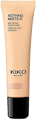 KIKO Milano Nothing Matte-R Mattifying Foundation 04 | Perfektionierende Flüssig-Foundation Mit Mattierendem Effekt Für Bis Zu 12H