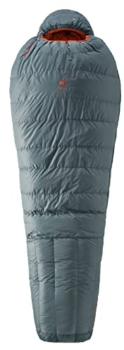 deuter Astro Pro 600 Daunen Schlafsack, teal-paprika