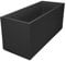 Ondis24 Pflanzkübel Blumenkübel Blumentopf Basalt 100cm, Beton Optik mit Wasserspeicher, Pflanzenkasten hoch, Winterfest (Beton Anthrazit)