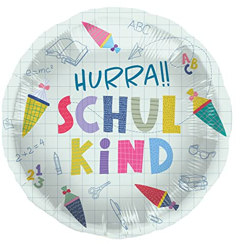 Folat 66088 Folienballon Schulanfang - 45cm
