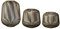 blomus Laterne Lito 3er Set | Burned Metal | Größe S,M und L | 20L x 20B x 17H cm | 28L x 28B x 27H cm | 33L x 33B x 45H cm | Kerzenhalter Burned Metal | Windlicht aus Edelstahl | Laterne Deko