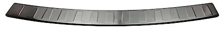 Ladekantenschutz Stoßstangenschutz kompatibel mit Seat Alhambra/VW Sharan 2 2010-2023 Edelstahl Chrom Gebürstet 1x