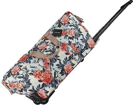 New Rebels Flora Weston Duffel Weiß 54L Trolley Wasserabweisend