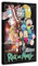 Rick and Morty Leinwand-Poster, Schlafzimmer, Dekoration, Sport, Landschaft, Büro, Raumdekoration, Geschenk, Rahmen-Stil, 50 x 75 cm