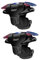PartyKindom Mobile Game Controller Game Trigger Accessories Fit for Smartphones Easy to Install Non-slip Pads for Gaming Enthusiasts