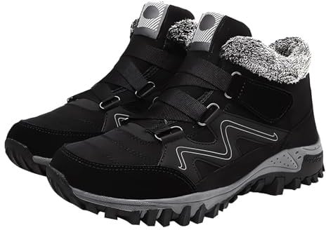 Chanpning Stiefel Boots Damen Fitnessstudio Sneaker Barefoot Winterstiefel Unisex Schneestiefel Gefüttert Fitnessschuhe Warme Schuhe Wasserdicht Shoes Leicht Barfußschuhe