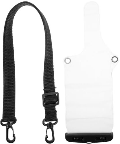 Sosoport Waterproof Pouch Bag for Portable Radio Adjustable Rope Rainproof Dustproof Intercom Protector Case
