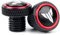 ZESIDIMO M10 * 1.25 Trou Miroir Bouchons Vis Boulons Accessoires Moto CNC Pour Yamaha MT 07 09 10 MT07 MT09 SP MT10 FZ09 FZ07 (rouge)