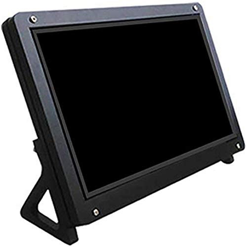 Brensty 7 Inch Display Monitor LCD Case Support Holder for 3 Acrylic Housing Bracket LCD Black