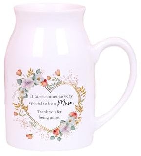 Personalised Ceramic Jug Vase, It takes someone very special, Ideal for Mum, Grandma, Auntie or Nan - Perfect Birthday Gift
