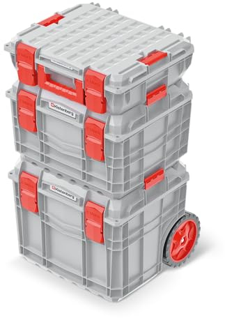 Kistenberg KXCS454080-4C, Mobiles Werkzeugkasten-Set C BLOCK PRO, Gray