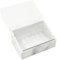 HAPINARY 1stück Kreativer Eyelash Tape Cutter Langlebiger Mehrfach-grid-klebebandabroller Für Wimpernverlängerung Praktischer Und Staubdichter Wimpern Tape Cutter Marmorweiß