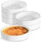 Uxsjakjsd Ramekins 4 Oz, Creme Brulee Ramekins Oven Safe Ceramic Shallow Souffle Dishes for Baking Custard, Quiche Pans 6pack