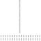 PATIKIL 47x2 Inch Piano Hinge, 1 Pack 304 Stainless Steel Continuous Hinge with Holes for Piano Gate Door Wooden Storage Box Cabinet Boat, Silver Tone