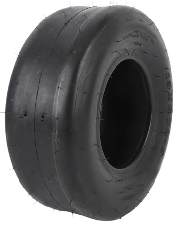 13x5.00-6 Lawn Tractor Tire, Smooth Tread 4 Ply, Tubeless, 6in Lawn and Garden Tire Replacement for Snow Blower Thrower Go Kart Tiller Lawn Tractor