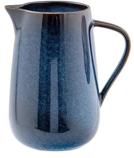 Dh2yjnbf3 Carafe Eau Pichet à Eau Froide rétro en céramique de 1700 ML avec poignée, pichet à Eau résistant à la Chaleur for Eau Chaude/Froide, thé glacé et jus de Fruits Pichet à Thé Glacé