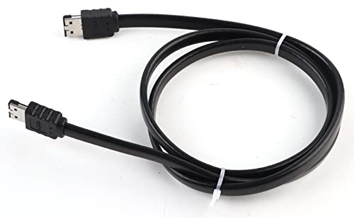Ausla Serial ATA-Kabel, Reiner Kupfer-ESATA-Adapter für Externe Geräte, 3 Gbit/s Hochgeschwindigkeits-Datenübertragung für Festplatten und Optische Laufwerke